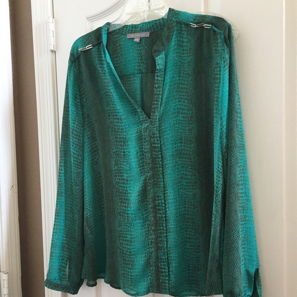 FINAL MARKDOWN Ladies ny collection tunic style top xl
